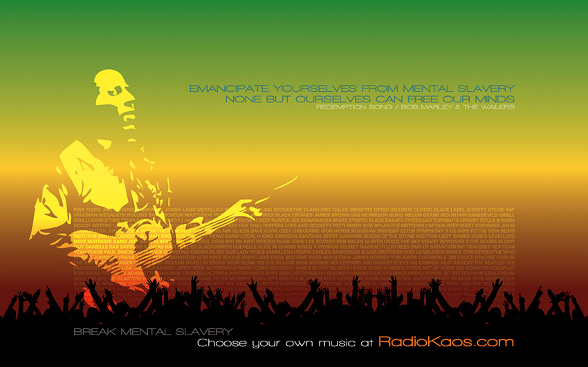 Wallpaper Radiokaos Bob Marley